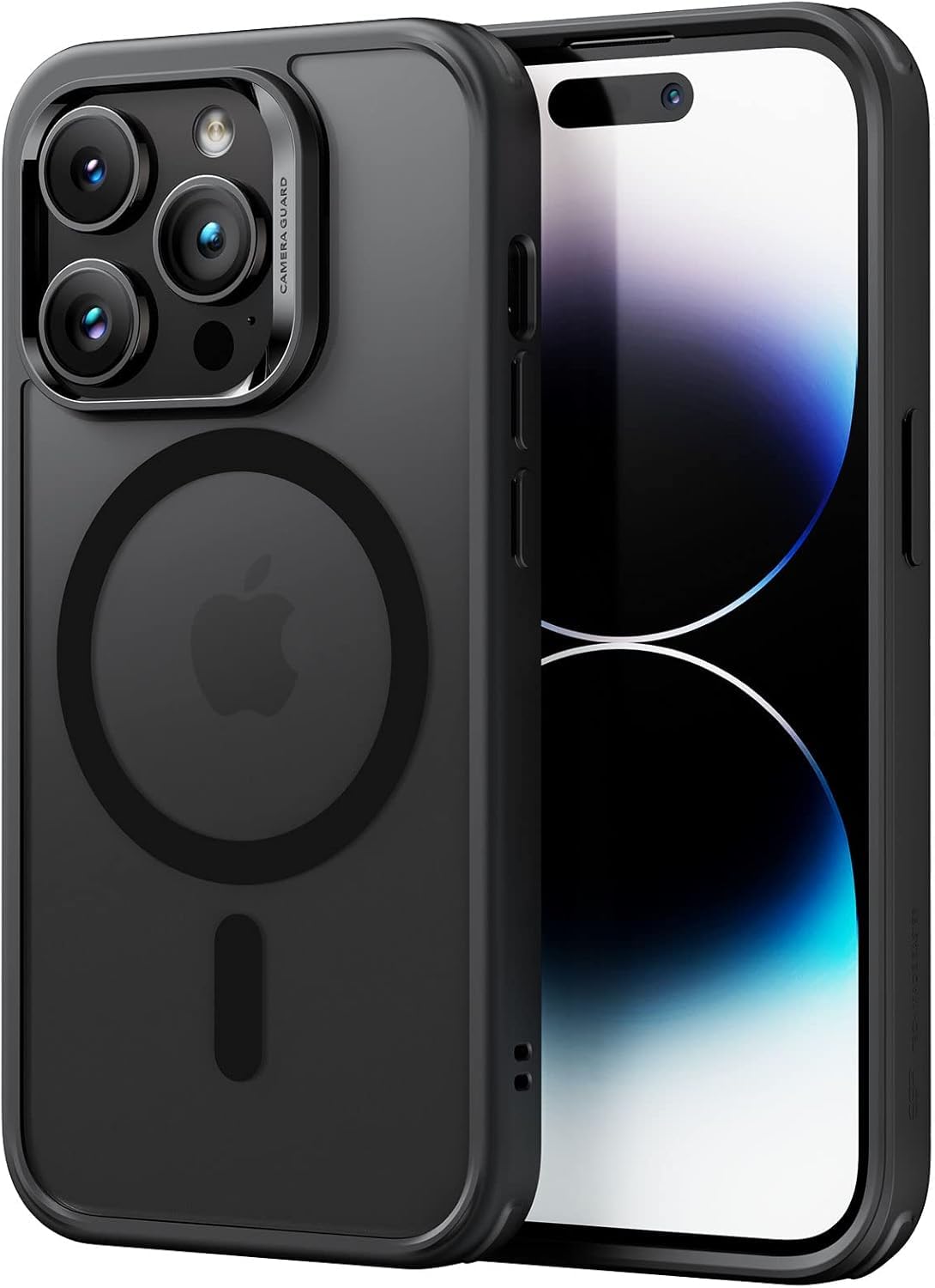 ESR for iPhone 16 Pro Max Case, Camera Control, Compatible with MagSafe, Shockproof Military-Grade Protection, Magnetic Phone Case for iPhone 16 Pro Max, Classic Hybrid Case (HaloLock), Clear