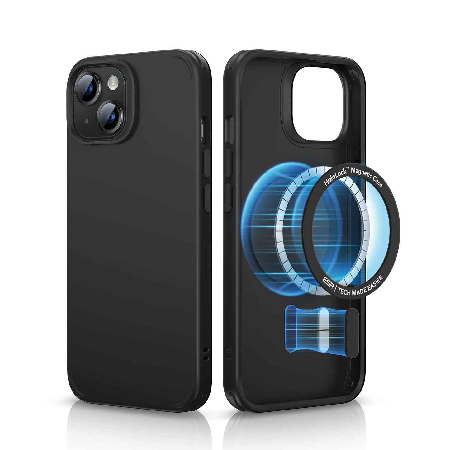 ESR for iPhone 16 Pro Max Case, Camera Control, Compatible with MagSafe, Shockproof Military-Grade Protection, Magnetic Phone Case for iPhone 16 Pro Max, Classic Hybrid Case (HaloLock), Clear