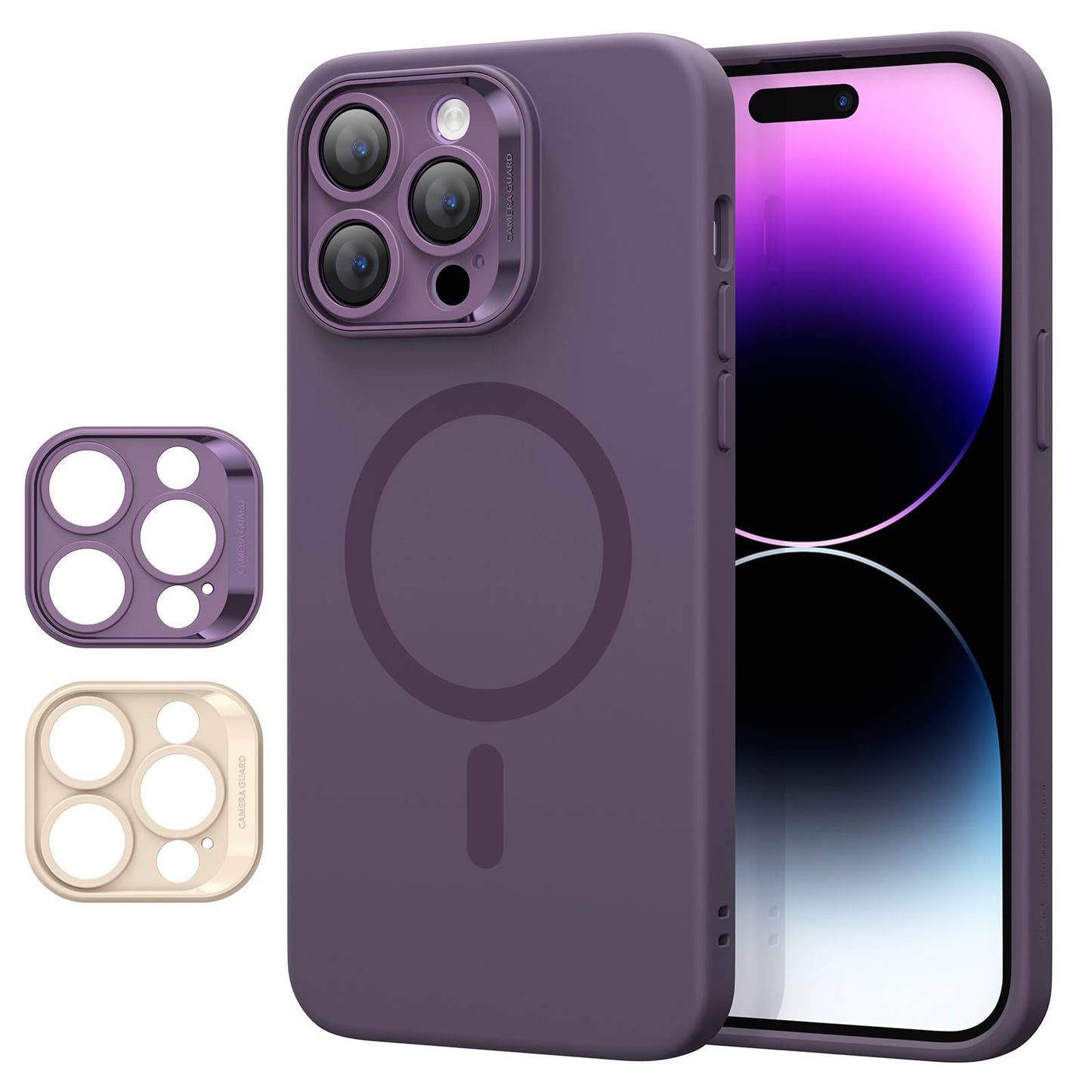 ESR for iPhone 16 Pro Max Case, Camera Control, Compatible with MagSafe, Shockproof Military-Grade Protection, Magnetic Phone Case for iPhone 16 Pro Max, Classic Hybrid Case (HaloLock), Clear
