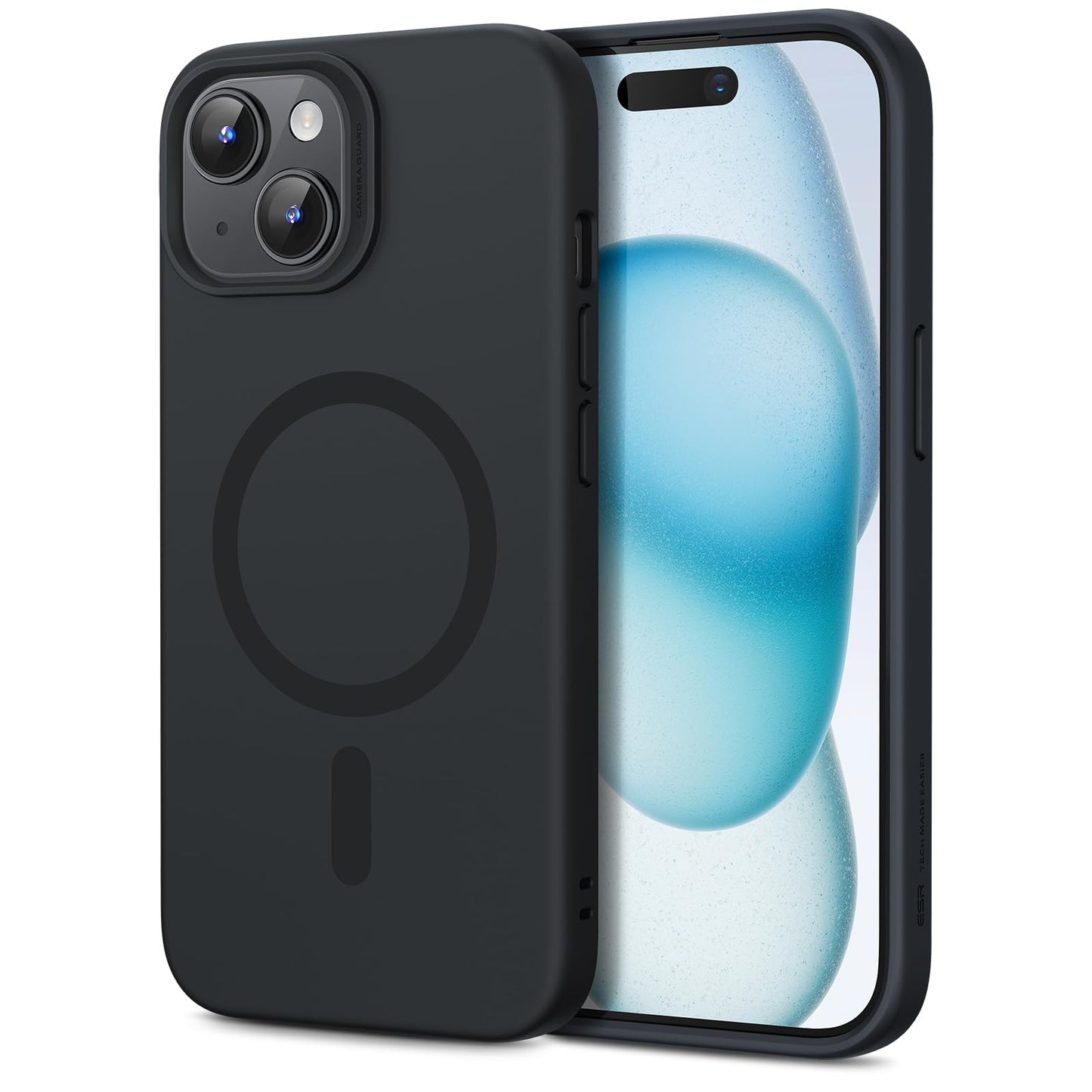 ESR for iPhone 16 Pro Max Case, Camera Control, Compatible with MagSafe, Shockproof Military-Grade Protection, Magnetic Phone Case for iPhone 16 Pro Max, Classic Hybrid Case (HaloLock), Clear