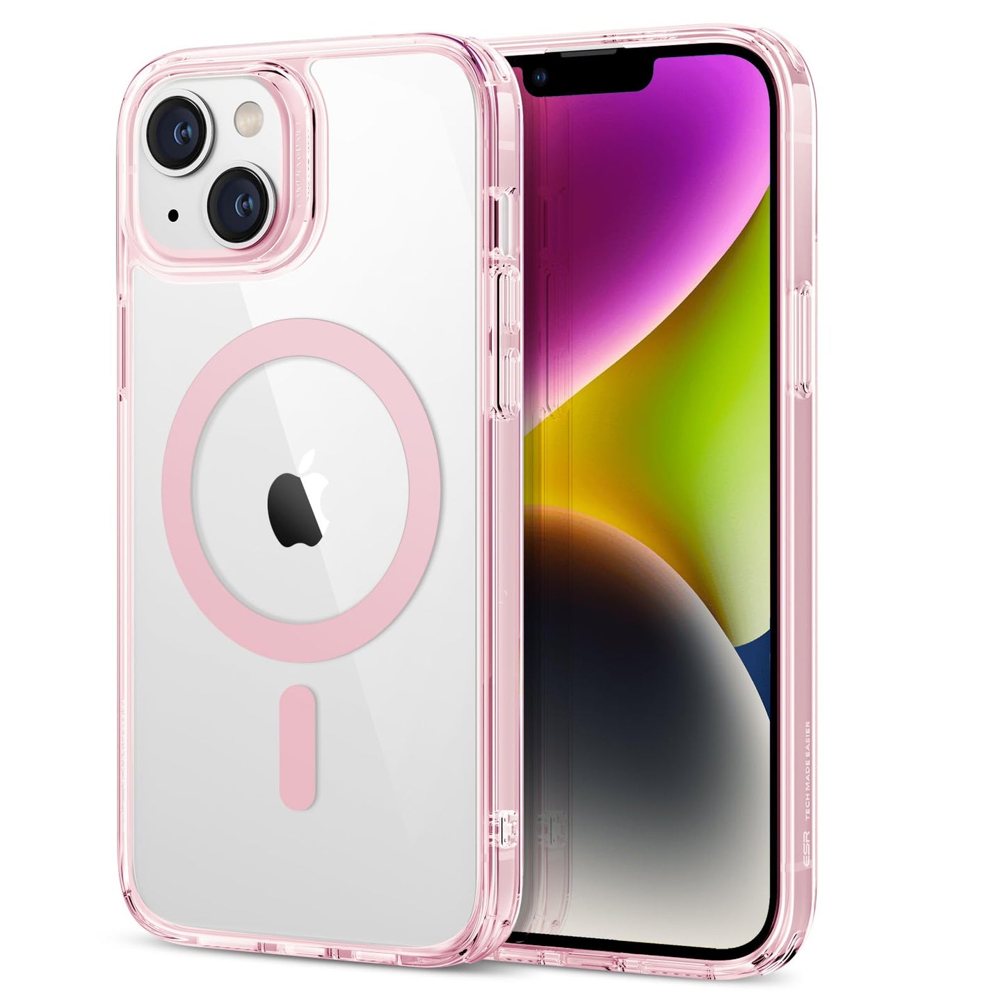 ESR for iPhone 16 Pro Max Case, Camera Control, Compatible with MagSafe, Shockproof Military-Grade Protection, Magnetic Phone Case for iPhone 16 Pro Max, Classic Hybrid Case (HaloLock), Clear