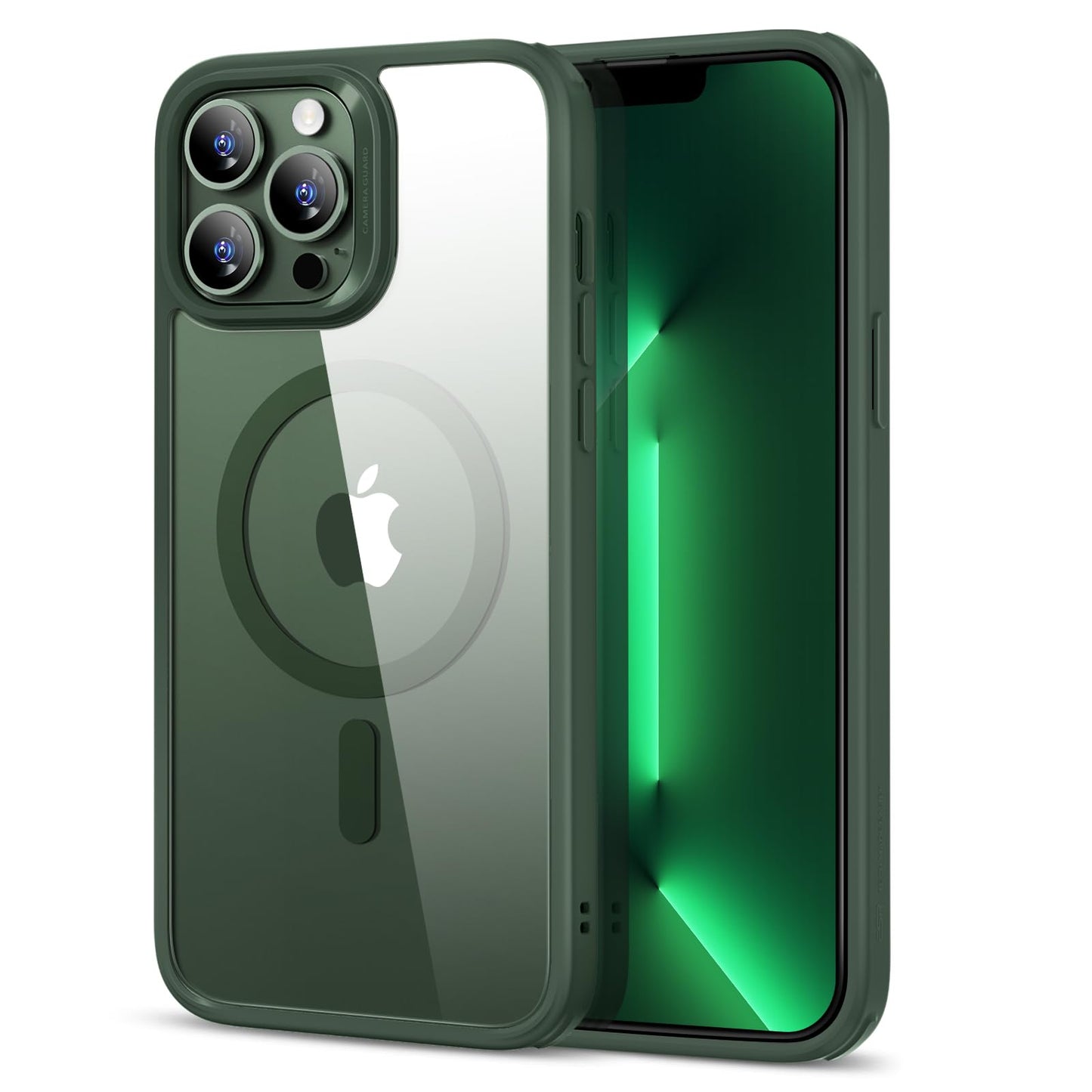 ESR for iPhone 16 Pro Max Case, Camera Control, Compatible with MagSafe, Shockproof Military-Grade Protection, Magnetic Phone Case for iPhone 16 Pro Max, Classic Hybrid Case (HaloLock), Clear