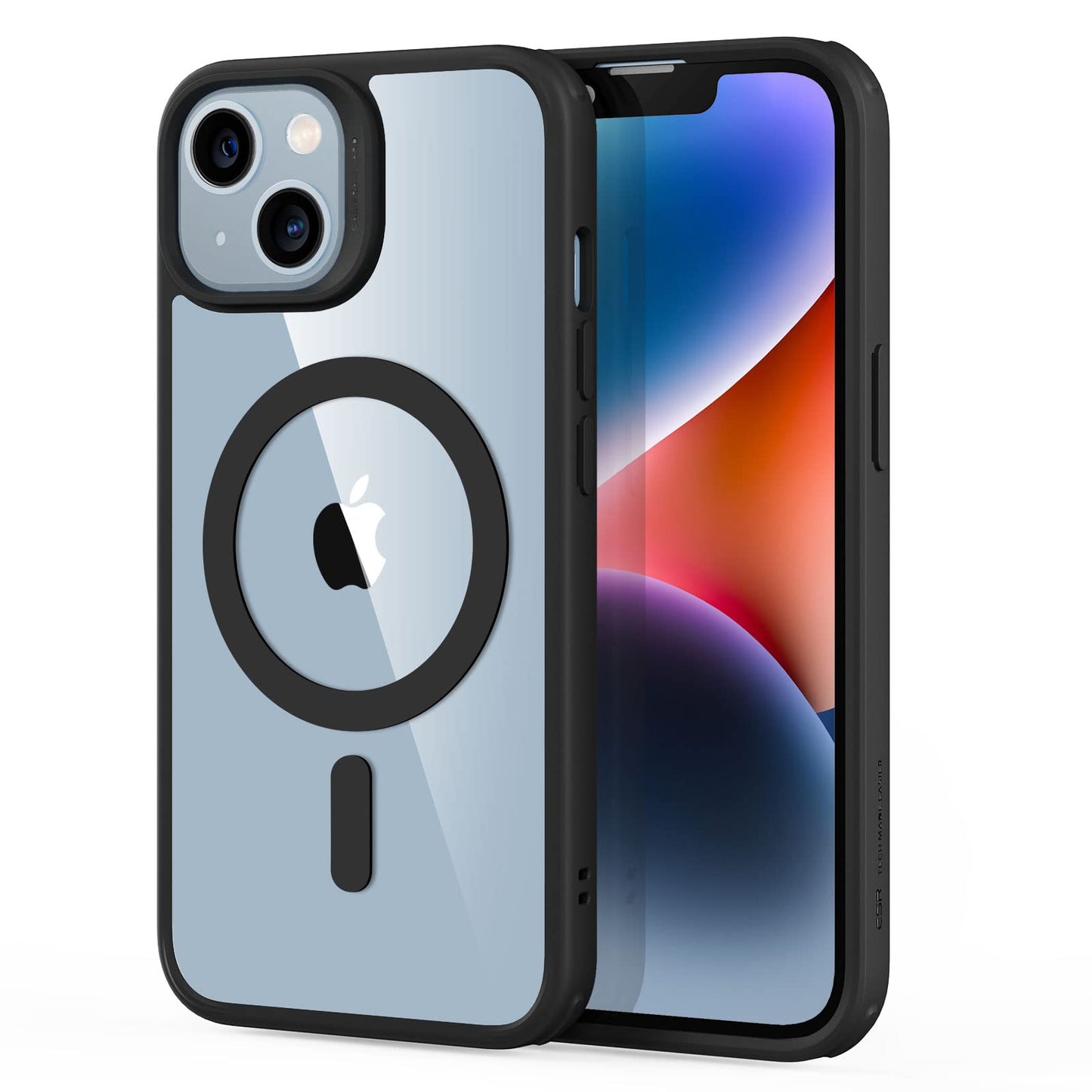 ESR for iPhone 16 Pro Max Case, Camera Control, Compatible with MagSafe, Shockproof Military-Grade Protection, Magnetic Phone Case for iPhone 16 Pro Max, Classic Hybrid Case (HaloLock), Clear