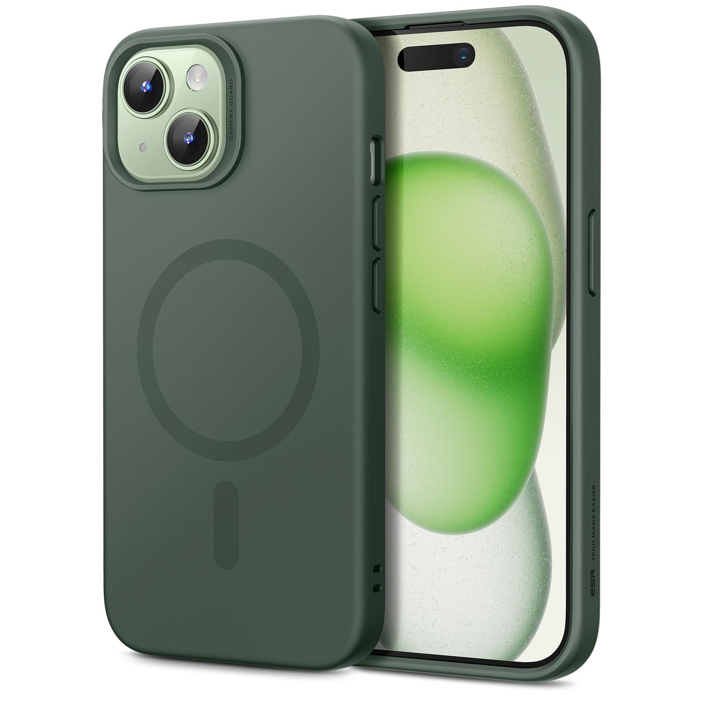ESR for iPhone 16 Pro Max Case, Camera Control, Compatible with MagSafe, Shockproof Military-Grade Protection, Magnetic Phone Case for iPhone 16 Pro Max, Classic Hybrid Case (HaloLock), Clear