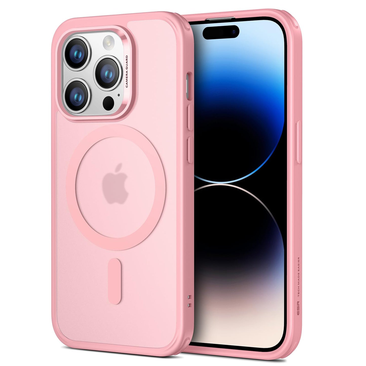 ESR for iPhone 16 Pro Max Case, Camera Control, Compatible with MagSafe, Shockproof Military-Grade Protection, Magnetic Phone Case for iPhone 16 Pro Max, Classic Hybrid Case (HaloLock), Clear
