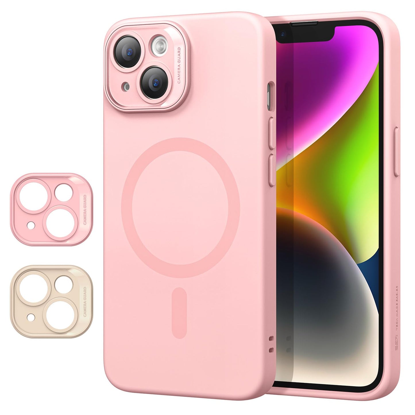 ESR for iPhone 16 Pro Max Case, Camera Control, Compatible with MagSafe, Shockproof Military-Grade Protection, Magnetic Phone Case for iPhone 16 Pro Max, Classic Hybrid Case (HaloLock), Clear