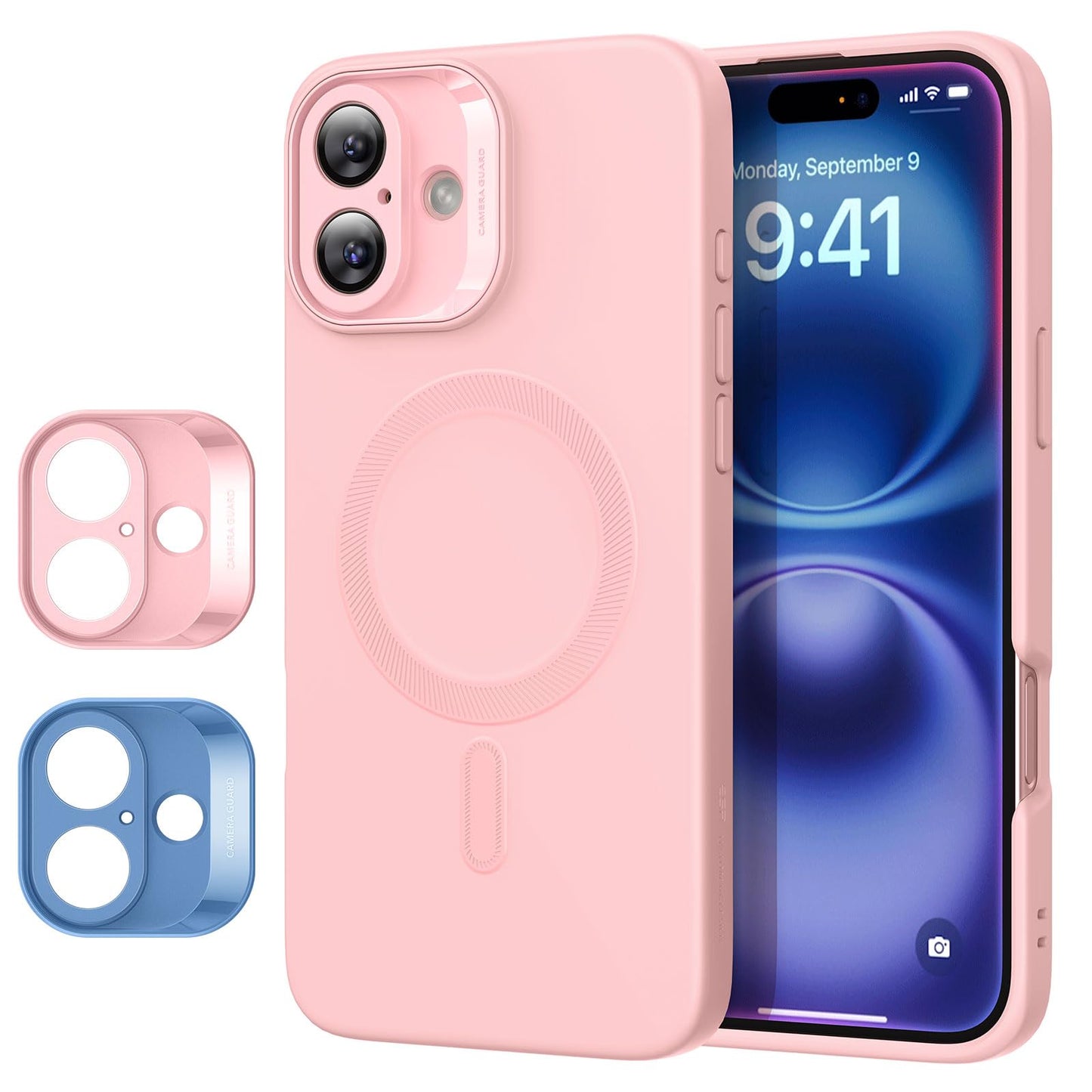 ESR for iPhone 16 Pro Max Case, Camera Control, Compatible with MagSafe, Shockproof Military-Grade Protection, Magnetic Phone Case for iPhone 16 Pro Max, Classic Hybrid Case (HaloLock), Clear