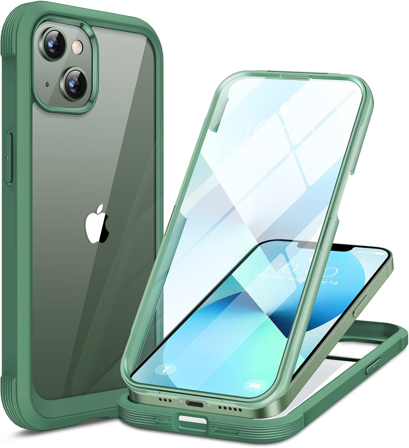 Miracase Magnetic for iPhone 16 Pro Max Case 6.9'' [Compatible with MagSafe] Full-Body Phone case with Built-in Glass Screen Protector& Camera Protector,Drop Proof 16 Pro Max Cover,Desert Brown