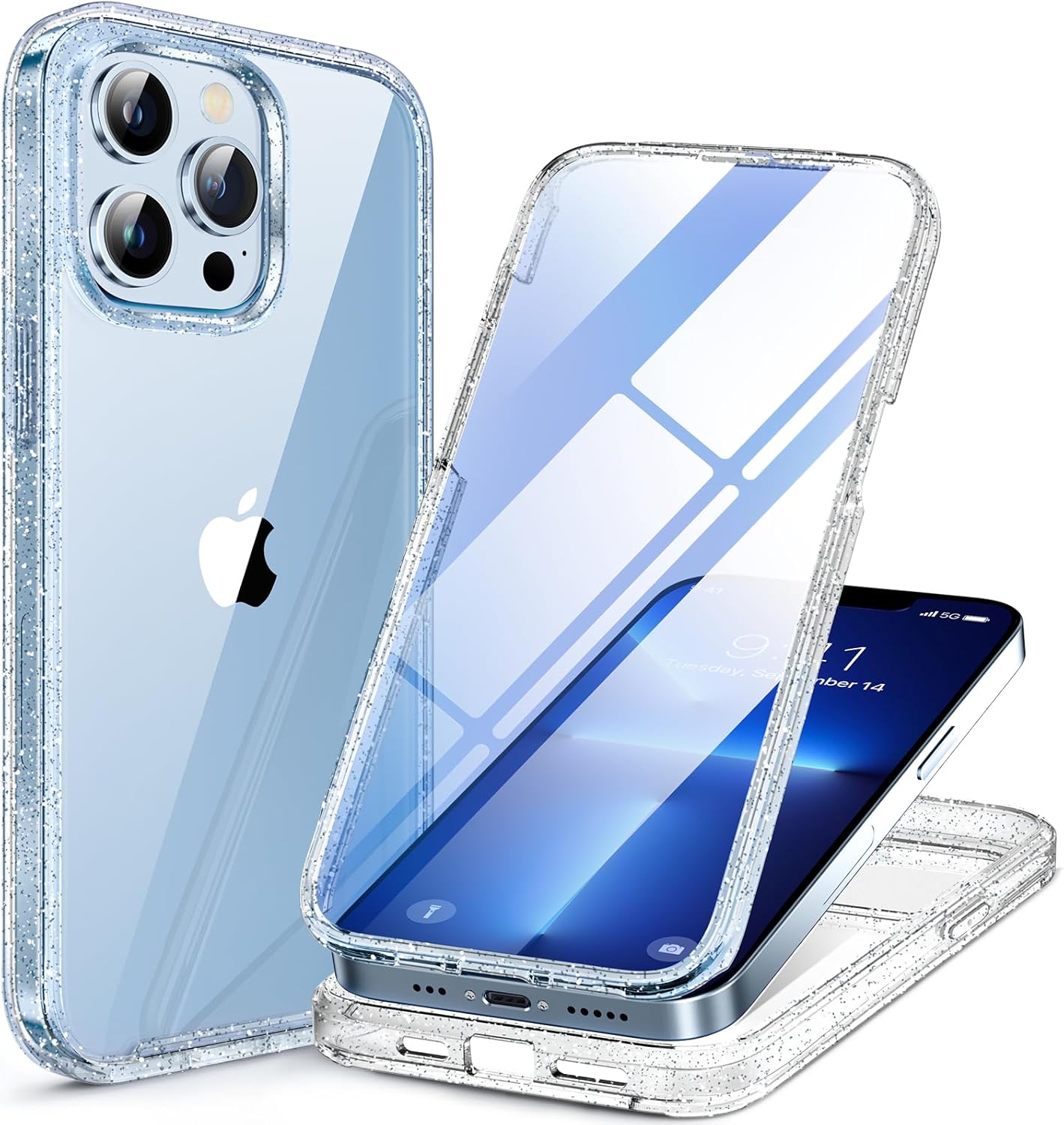 Miracase Magnetic for iPhone 16 Pro Max Case 6.9'' [Compatible with MagSafe] Full-Body Phone case with Built-in Glass Screen Protector& Camera Protector,Drop Proof 16 Pro Max Cover,Desert Brown