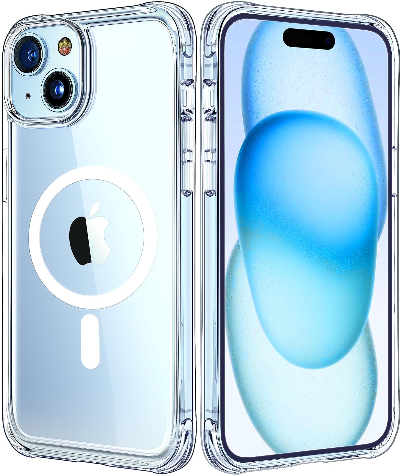 Mkeke for iPhone 16 Pro Max Case Clear [Not-Yellowing] [Military-Grade Drop Protection] Shockproof Protective Clear iPhone 16 Pro Max Case Phone Bumper case for Apple 6.9 inch 2024