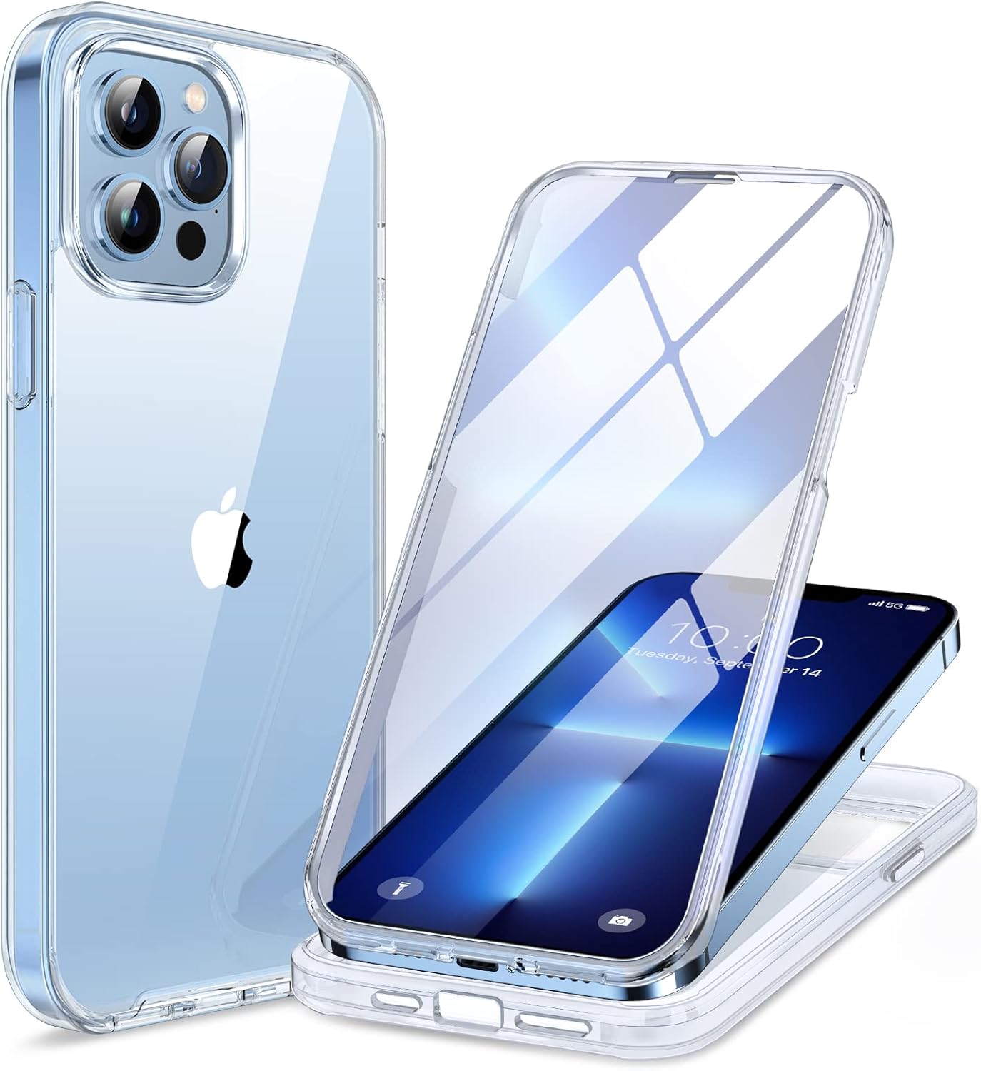 Miracase Magnetic for iPhone 16 Pro Max Case 6.9'' [Compatible with MagSafe] Full-Body Phone case with Built-in Glass Screen Protector& Camera Protector,Drop Proof 16 Pro Max Cover,Desert Brown