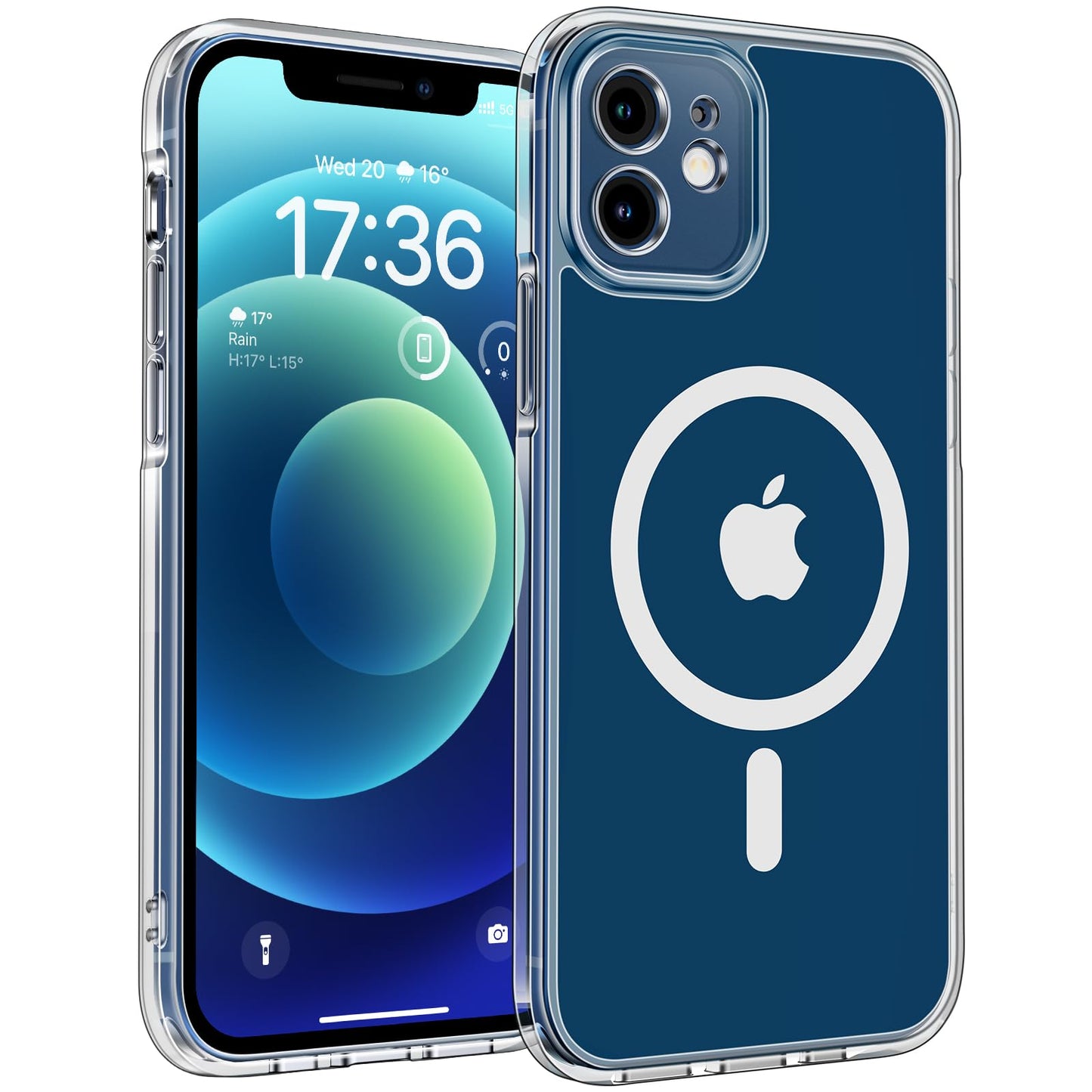 TOCOL for iPhone 16 Pro Max Case, Compatible with Magsafe, Full Camera Protection, Drop Protection, Magnetic Translucent Matte Back Bumper Phone Case for 16 Pro Max 6.9-Inch (Black)