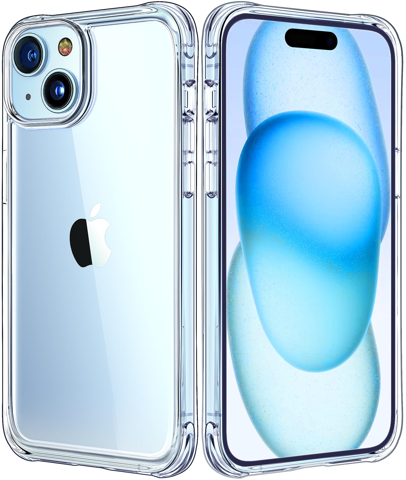 Mkeke for iPhone 16 Pro Max Case Clear [Not-Yellowing] [Military-Grade Drop Protection] Shockproof Protective Clear iPhone 16 Pro Max Case Phone Bumper case for Apple 6.9 inch 2024