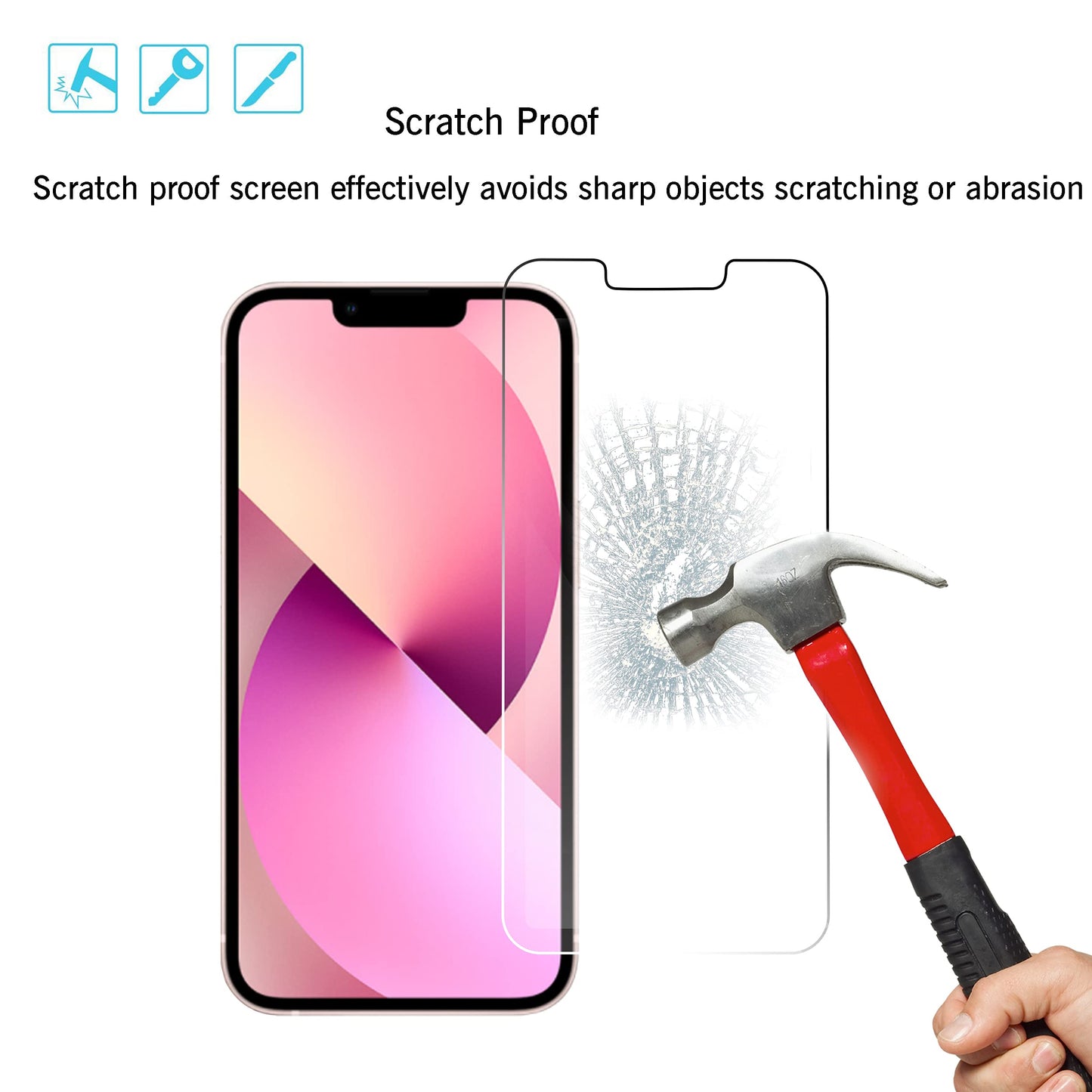 Ailun 5 Pack Screen Protector for iPhone 16 Pro Max [6.9 inch] + 3 Pack Camera Lens Protector with Installation Frame,Sensor Protection,Dynamic Island Compatible,Case Friendly Tempered Glass Film