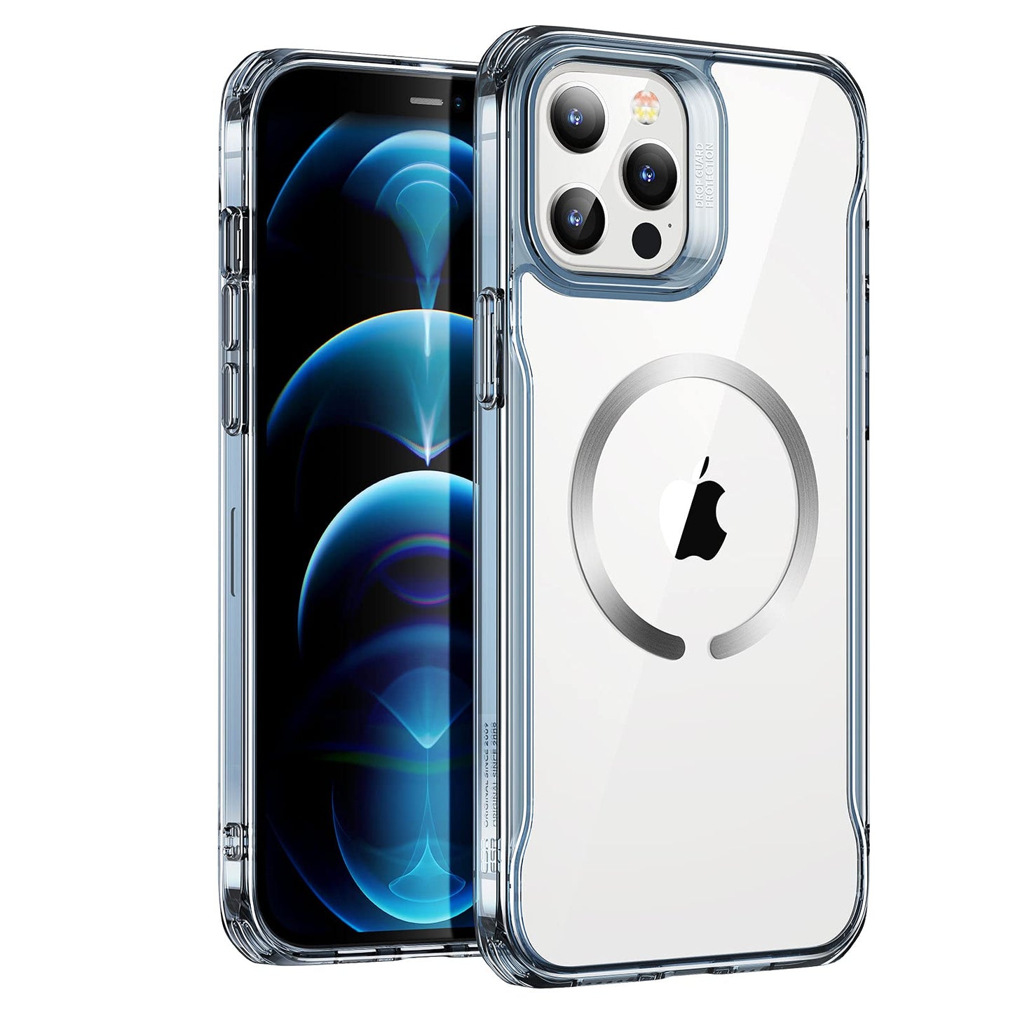 ESR for iPhone 16 Pro Max Case, Camera Control, Compatible with MagSafe, Shockproof Military-Grade Protection, Magnetic Phone Case for iPhone 16 Pro Max, Classic Hybrid Case (HaloLock), Clear