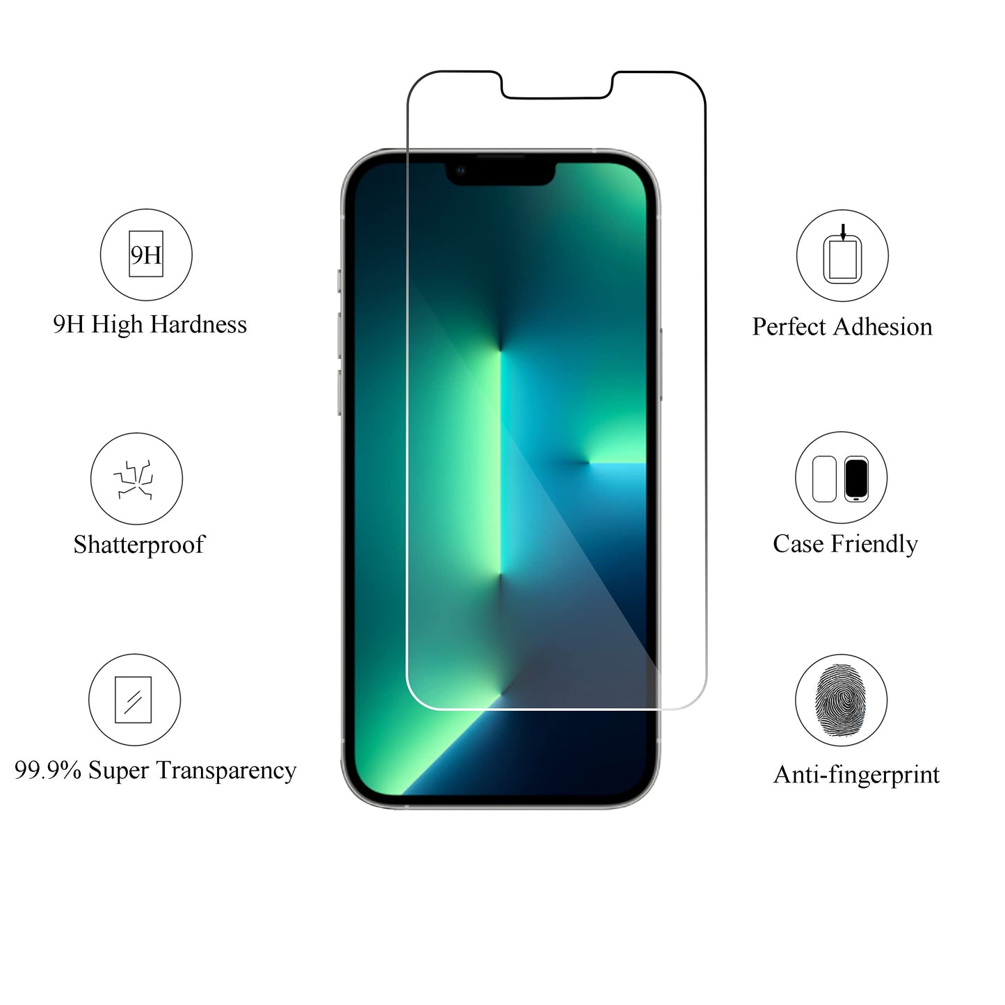 Ailun 5 Pack Screen Protector for iPhone 16 Pro Max [6.9 inch] + 3 Pack Camera Lens Protector with Installation Frame,Sensor Protection,Dynamic Island Compatible,Case Friendly Tempered Glass Film