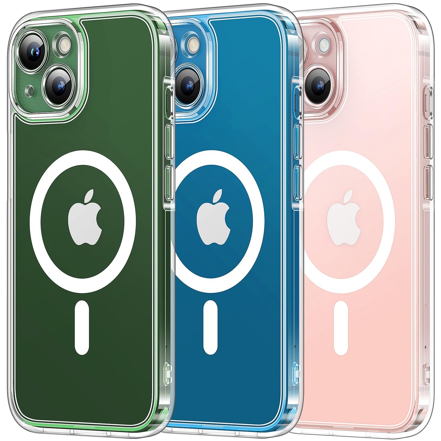 TOCOL for iPhone 16 Pro Max Case, Compatible with Magsafe, Full Camera Protection, Drop Protection, Magnetic Translucent Matte Back Bumper Phone Case for 16 Pro Max 6.9-Inch (Black)