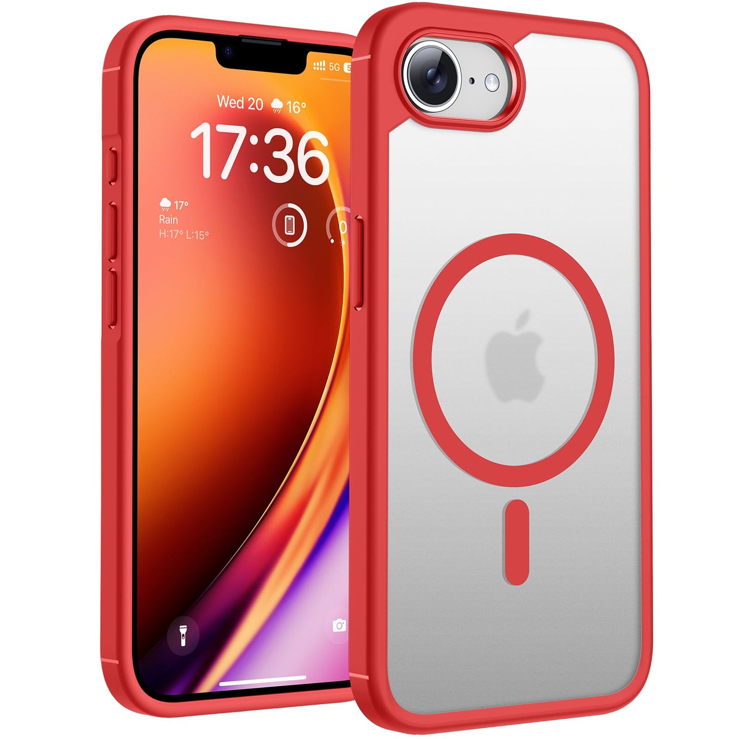 TOCOL for iPhone 16 Pro Max Case, Compatible with Magsafe, Full Camera Protection, Drop Protection, Magnetic Translucent Matte Back Bumper Phone Case for 16 Pro Max 6.9-Inch (Black)