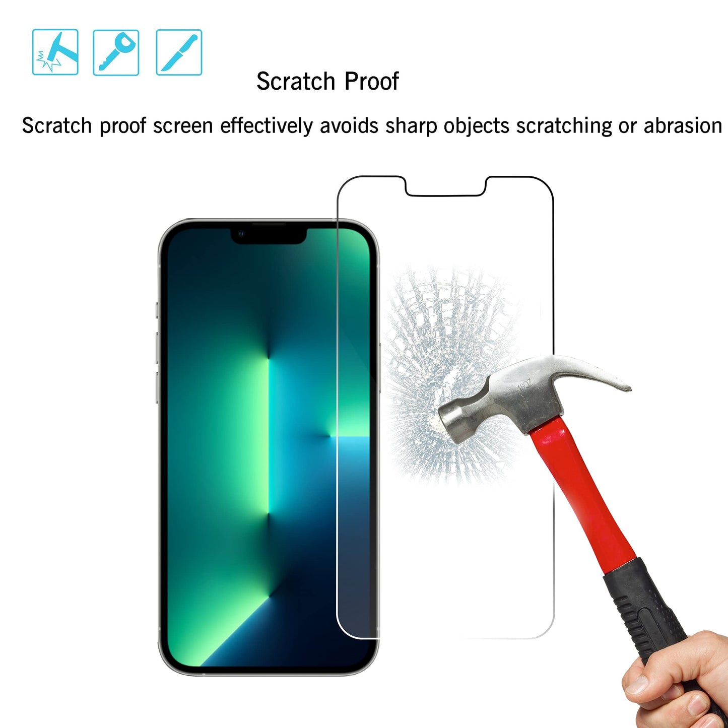 Ailun 5 Pack Screen Protector for iPhone 16 Pro Max [6.9 inch] + 3 Pack Camera Lens Protector with Installation Frame,Sensor Protection,Dynamic Island Compatible,Case Friendly Tempered Glass Film