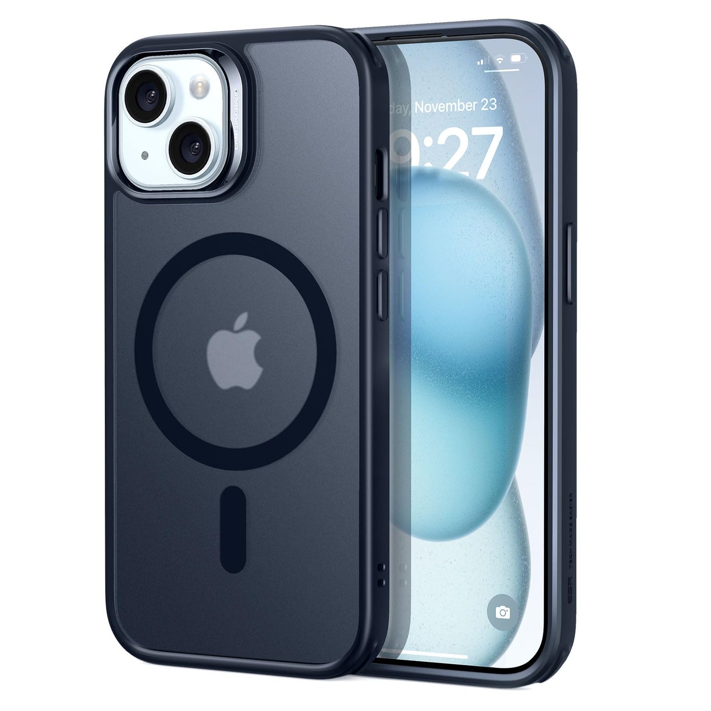 ESR for iPhone 16 Pro Max Case, Camera Control, Compatible with MagSafe, Shockproof Military-Grade Protection, Magnetic Phone Case for iPhone 16 Pro Max, Classic Hybrid Case (HaloLock), Clear