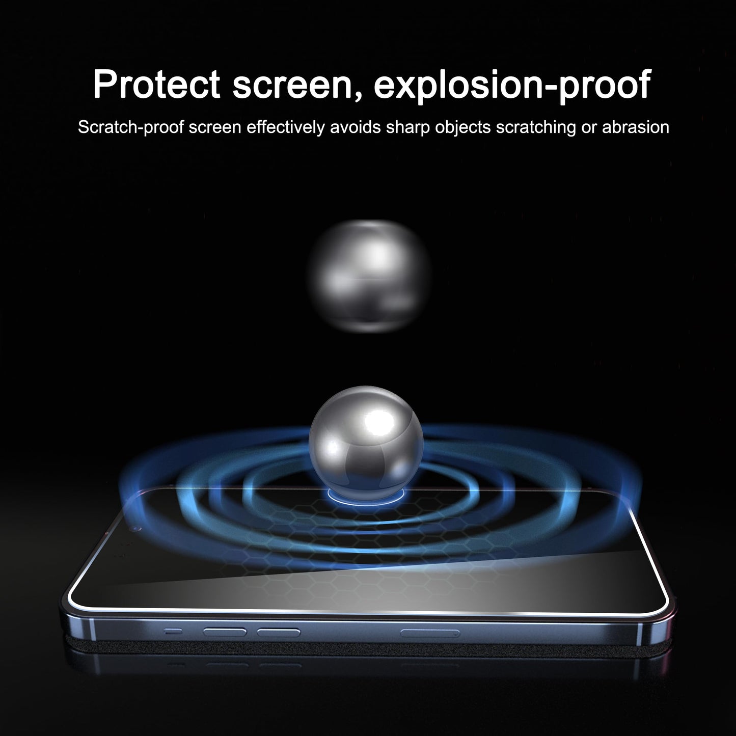 Ailun 5 Pack Screen Protector for iPhone 16 Pro Max [6.9 inch] + 3 Pack Camera Lens Protector with Installation Frame,Sensor Protection,Dynamic Island Compatible,Case Friendly Tempered Glass Film