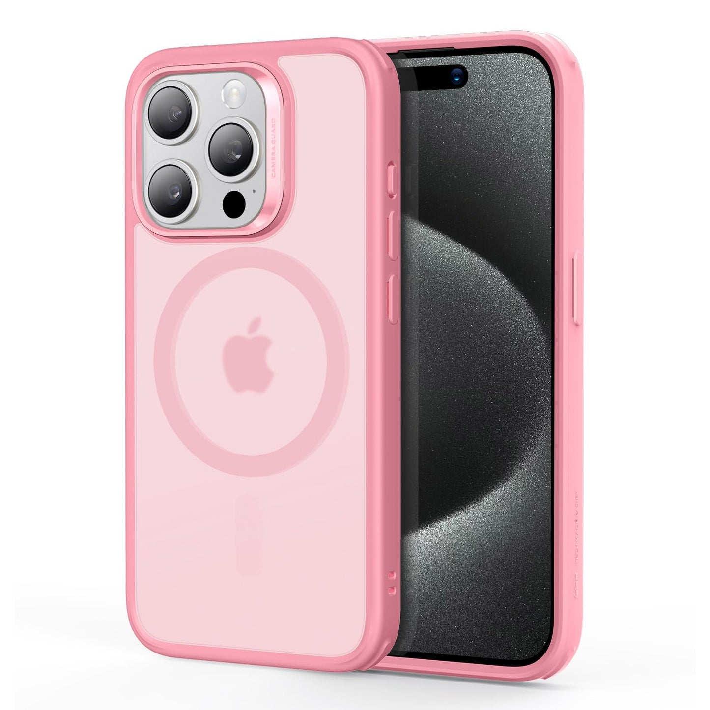 ESR for iPhone 16 Pro Max Case, Camera Control, Compatible with MagSafe, Shockproof Military-Grade Protection, Magnetic Phone Case for iPhone 16 Pro Max, Classic Hybrid Case (HaloLock), Clear