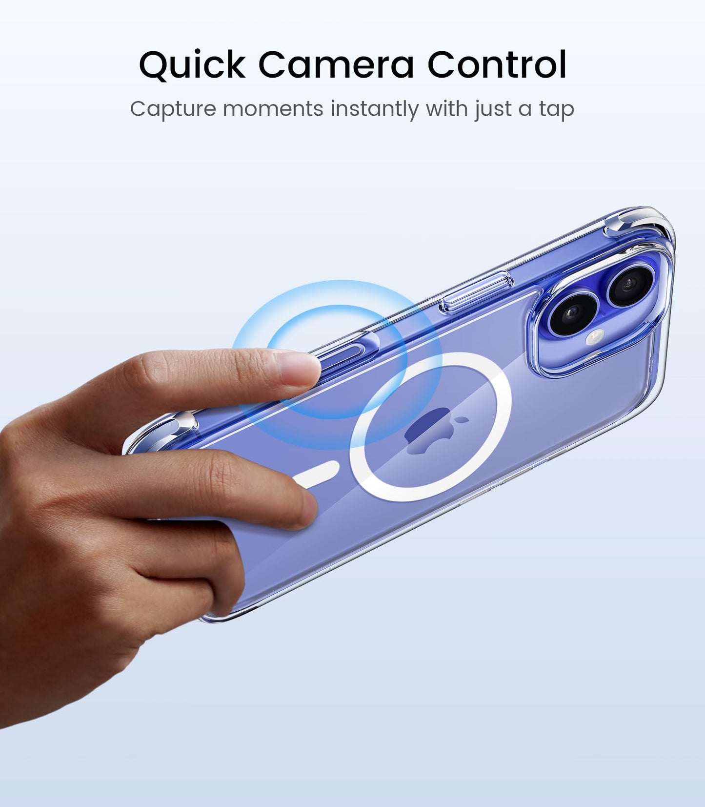 Mkeke for iPhone 16 Pro Max Case Clear [Not-Yellowing] [Military-Grade Drop Protection] Shockproof Protective Clear iPhone 16 Pro Max Case Phone Bumper case for Apple 6.9 inch 2024
