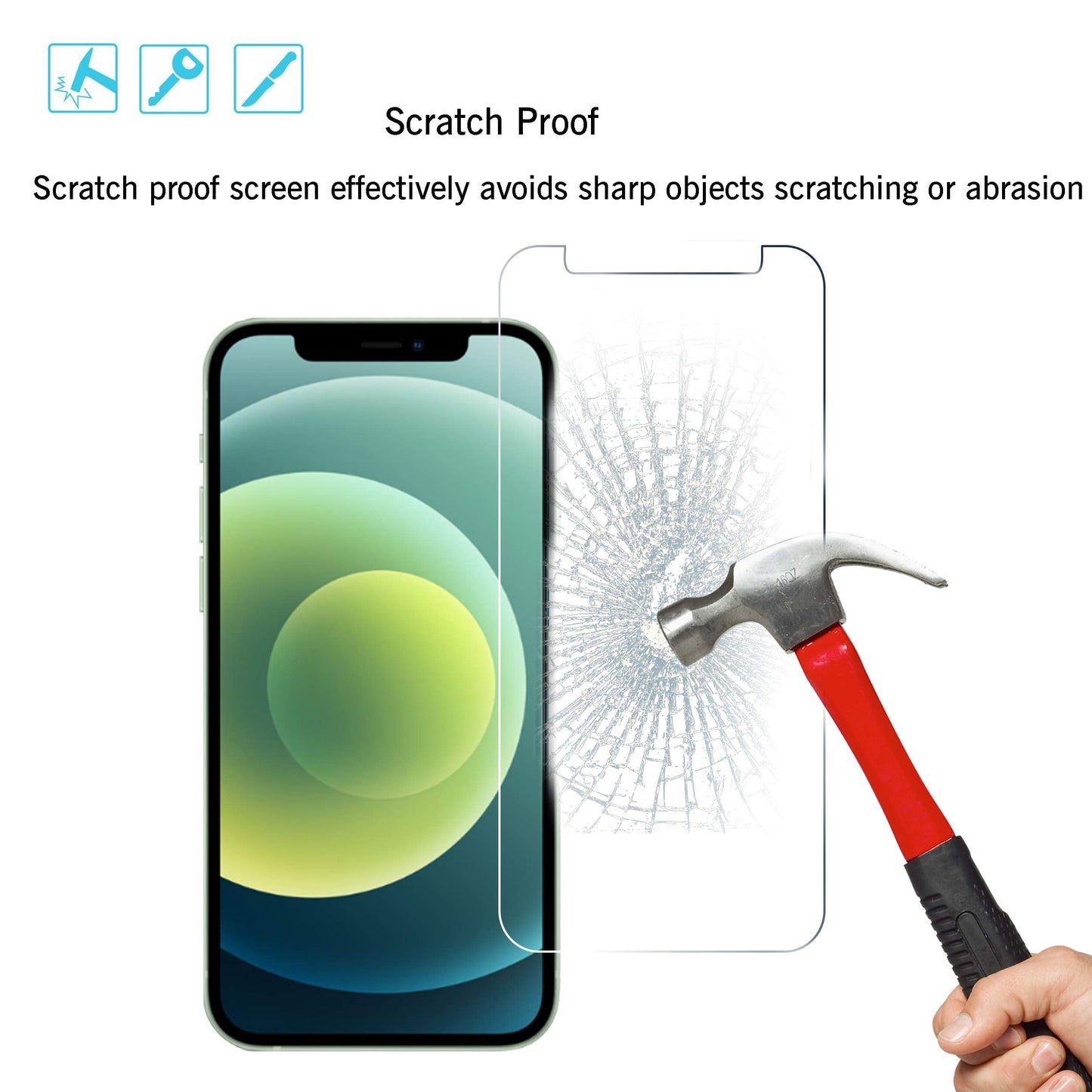 Ailun 5 Pack Screen Protector for iPhone 16 Pro Max [6.9 inch] + 3 Pack Camera Lens Protector with Installation Frame,Sensor Protection,Dynamic Island Compatible,Case Friendly Tempered Glass Film