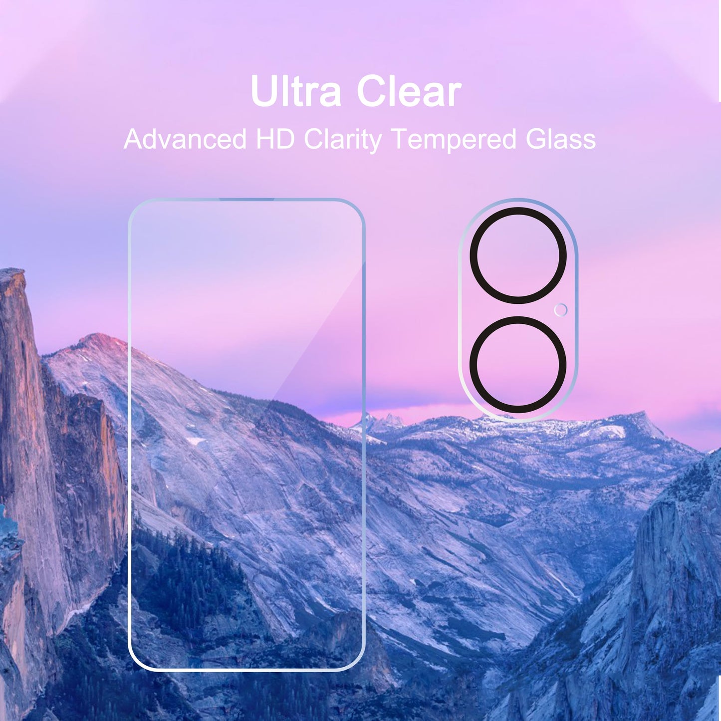 Ailun 5 Pack Screen Protector for iPhone 16 Pro Max [6.9 inch] + 3 Pack Camera Lens Protector with Installation Frame,Sensor Protection,Dynamic Island Compatible,Case Friendly Tempered Glass Film